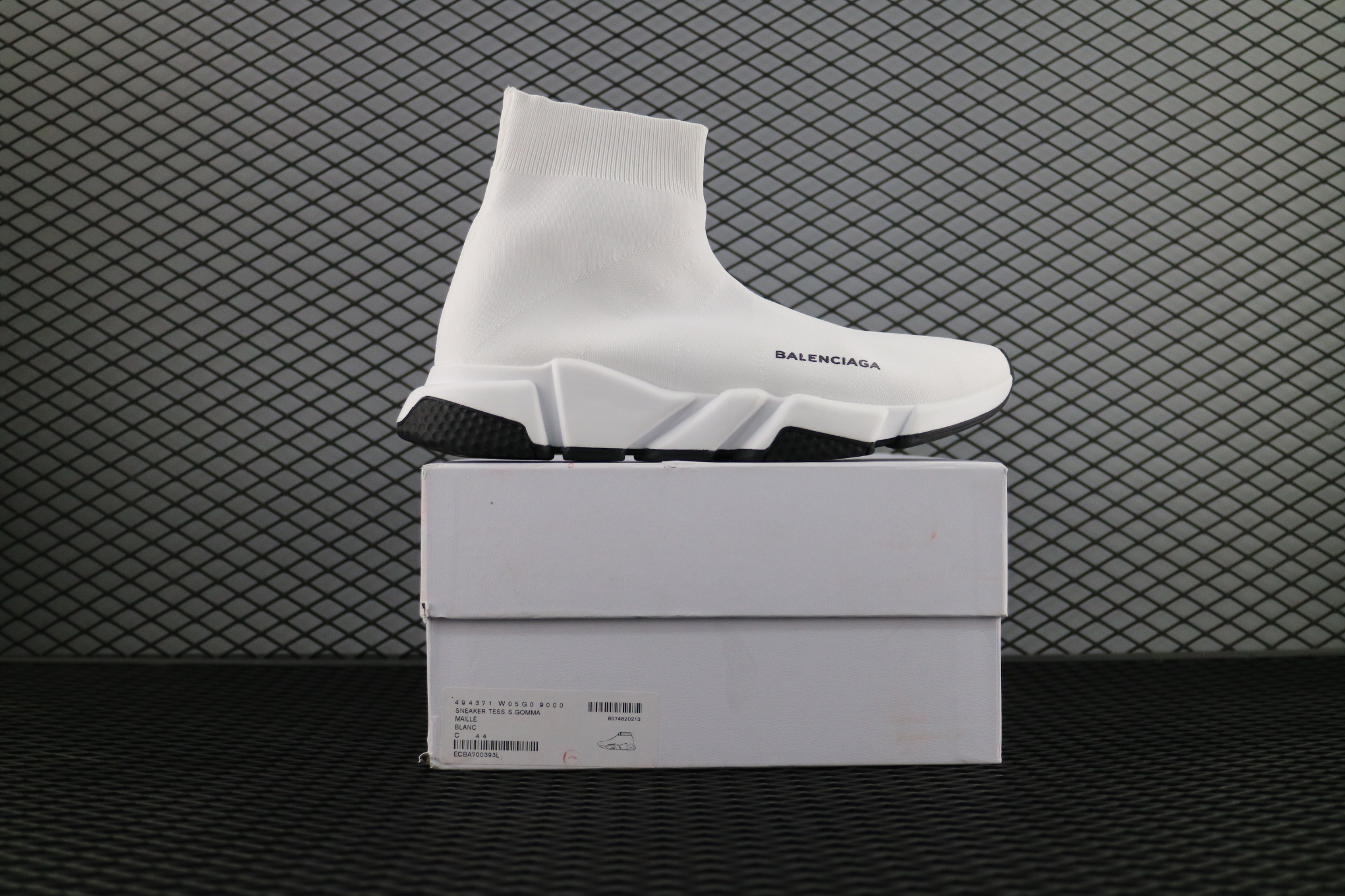 Balenciaga Speed Trainer 494371W05G09000 Sneaker Tess S Gomma Maille Blanc White All ECBA700393A 8074820213 Balenciaga For Sale